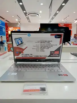 KREDIT / CASH LAPTOP HP 14s TANPA DP SYARAT KTP SAJA