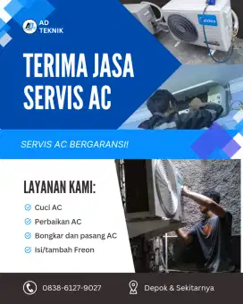 Servis AC, Mesin Cuci dan Kulkas