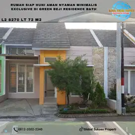 Rumah Aman Siap Huni Minimalis Exclusive Di Green Beji Residence Batu