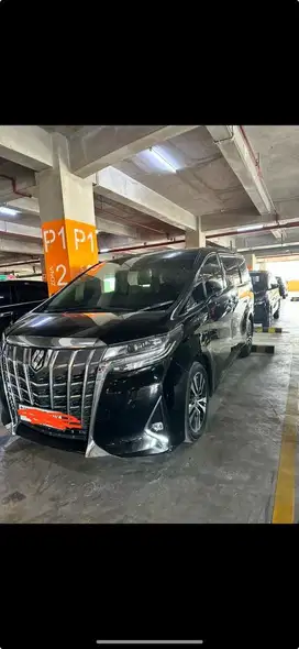 Alphard 2018 warna hitam