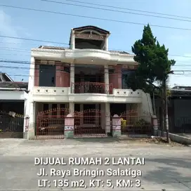 DIJUAL RUMAH 2 LANTAI BRINGIN TUNTANG - SALATIGA