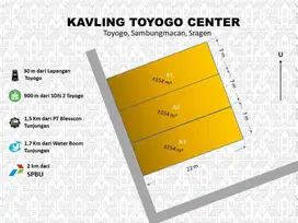 KAVLING STRATEGIS DI SAMBUNGMACAN SRAGEN DEKAT JL RAYA SRAGEN SURABAYA