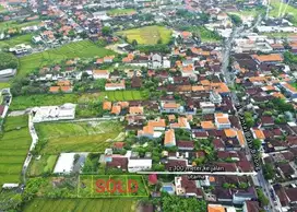 Langka tanah premium 135m2 view sawah pantai batu bolong canggu