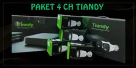 PAKET 8 CH IP CAM TIANDY 4 MP