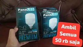 Lampu LED 40 watt Baru, 2 pcs = 50 ribu saja