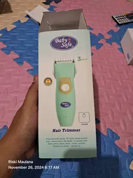 Baby Safe Hair Trimmer/Alat Cukur Rambut Bayi