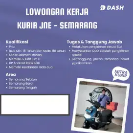 Lowongan Kerja Kurir Motor JNE