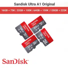 Memori Mikro Sandisk Ultra A1 Original