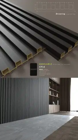 Wood Wallpanel Dekorasi | PVC Wallpanel | Design interior