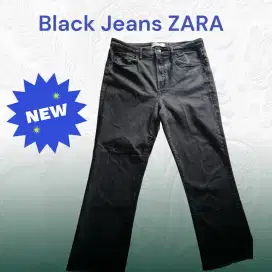 Black jeans wanita Merk zara