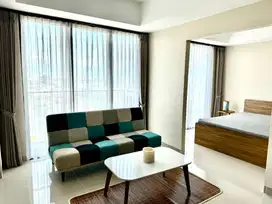 DIJUAL UNIT 1 BEDROOM NINE RESIDENT FULL FURNISHED 58m2 JARANG ADA