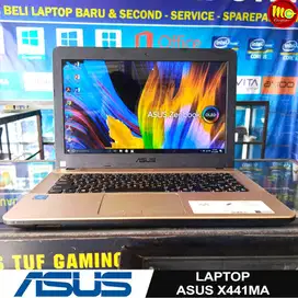 Laptop Asus X441MA SSD + HDD Ram 4GB Siap Pakai