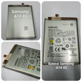 Baterai Samsung batre samsung A14 4G Berkualitas free pasang