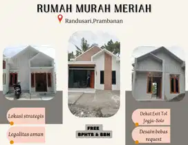 TANAH + RUMAH SIAP BANGUN DIJAMIN MURAH BEBAS PILIH DESIGN