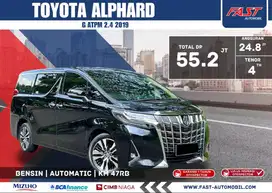 DP 55JT TOYOTA ALPHARD G 2019 ATPM SUNROOF & PILOT SEAT KM.47RB #F7ST