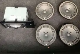 Audio Honda Brio HU + 4 speaker Original