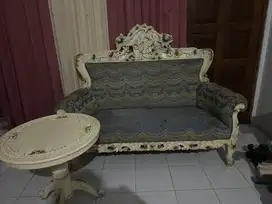 Sofa ruang tamu jati antik