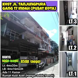 Kost Pusat Kota TERMURAH Selalu Penuh di Tanjungpura Pontianak