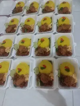 Catering Nasi kotak & tumpeng dan snack box