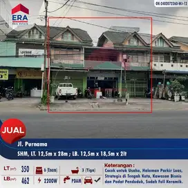 Dijual cepat ruko ditepi jalan Purnama - ukuran besar