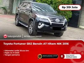 [ KM ANTIK 30RB ] Toyota Fortuner SRZ Bensin 2.7 AT Hitam 2016/2017