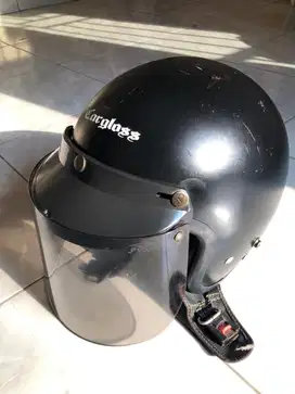 Helm cargloss kondisi masoh ok