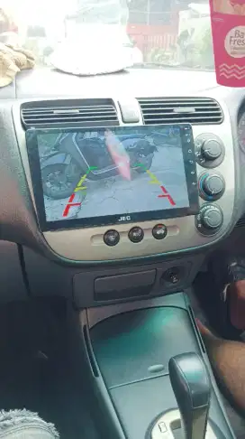 Headunit android layar besar jernih kamera mundur