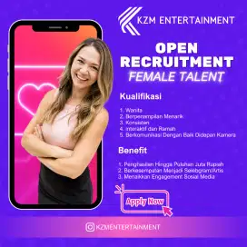 Open Recruitment Female Talent