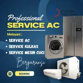 Service Servis AC Mesin cuci Kulkas kipas angin Bergaransi panggilan