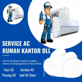 Service Servis AC Mesin cuci Kulkas kipas angin Bergaransi panggilan