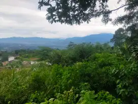 Tanah view lepas gunung untuk villa+glamping+wisata