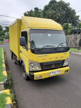 Mitsubishi CANTER FE 71 Engkel 4 Ban Box Cargo Contener krs Saluyu