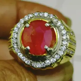 Natural Ruby 3.77 Carats Noheated Winza-Tanzania Bersertipikat