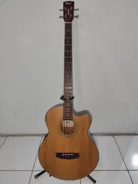 Bass Akustik Cort SJB5F Mulus Accoustic Preamp Fishman Isys Alt Fender