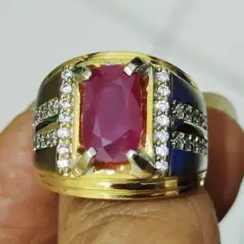 Natural Ruby 3.60 Carats Noheated Winza Tanzania Sertipikat