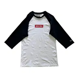 Kaos NEW ERA ori lengan tangan 3/4 suze M, panjang 70 LD 110