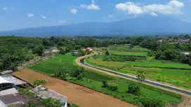 Tanah Kavling view gunung sawah,dekat stasiun,Rs Geriatri,UIN