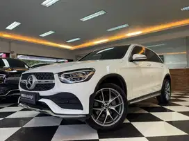 DP10% [Km26.000] GLC 200 AMG 2021 White Register 2020 #AUTOHIGH