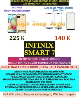 Service HP/Baterai-Touchscreen-LCD Infinix Smart 7