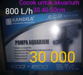 Pompa akuarium pH 1200. Kandila.  Kondisi baru