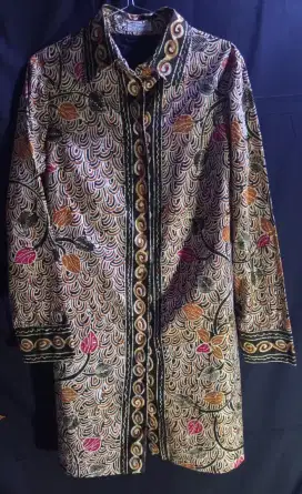 Baju Tunik Batik Tulis Lasem Motif Gringsing
