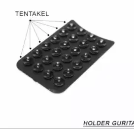 Tempelan Handphone Tentakel Gurita Single