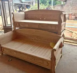 Sofa bale Jawa kayu jati