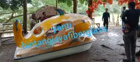 Sepeda air ikan hiyu jumbo sepeda air gowes,bebek bebekan ready