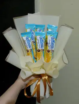 Buket Snack hadiah ulang tahun wisuda hari guru dll