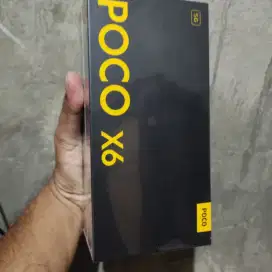 poco x6 5g 12/256 baru bukan seken