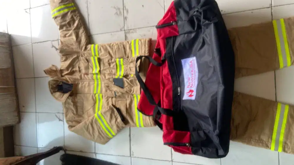 Baju Pemadam New Nomex IIIA 7oz / Pakaian Pemadam Kebakaran Premium
