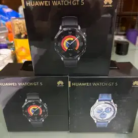 Huawei Watch Gt 5 Blue Black New Segel BNIB