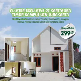 RUMAH SCANDINAVIAN DEKAT KOTA SOLO DAN KAMPUS UIN 1 LANTAI