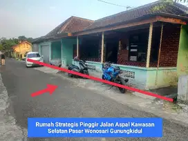 Dijual Rumah Murah Strategis di Kawasan Pasar Wonosari Gunungkidul